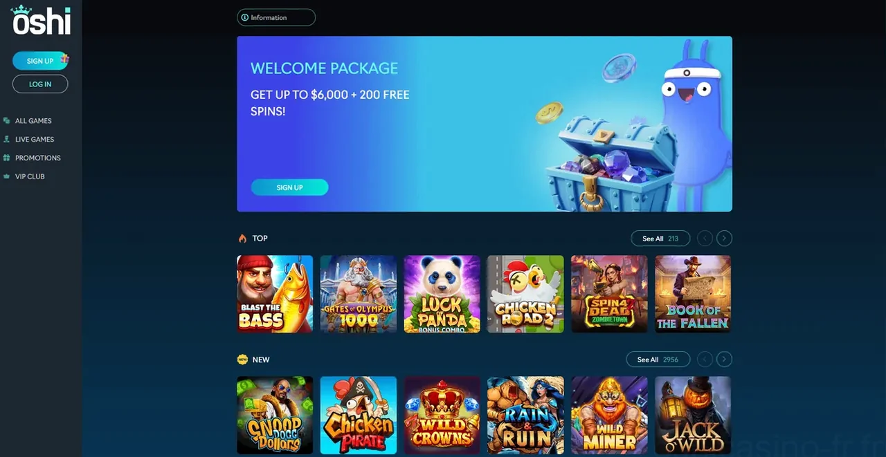 Oshi Casino Casino